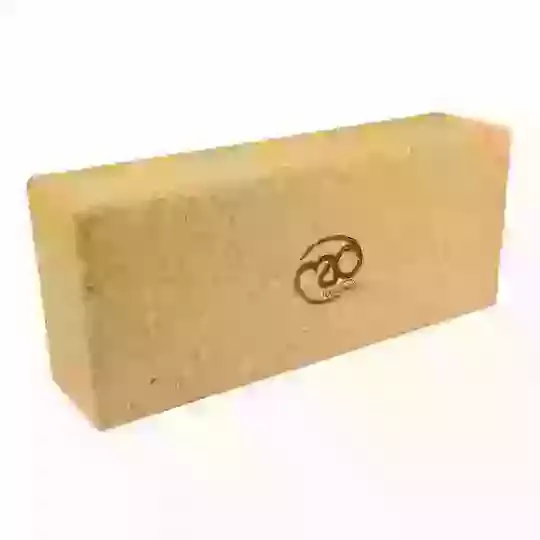Fitness-Mad Cork Yoga Brick, Extra High